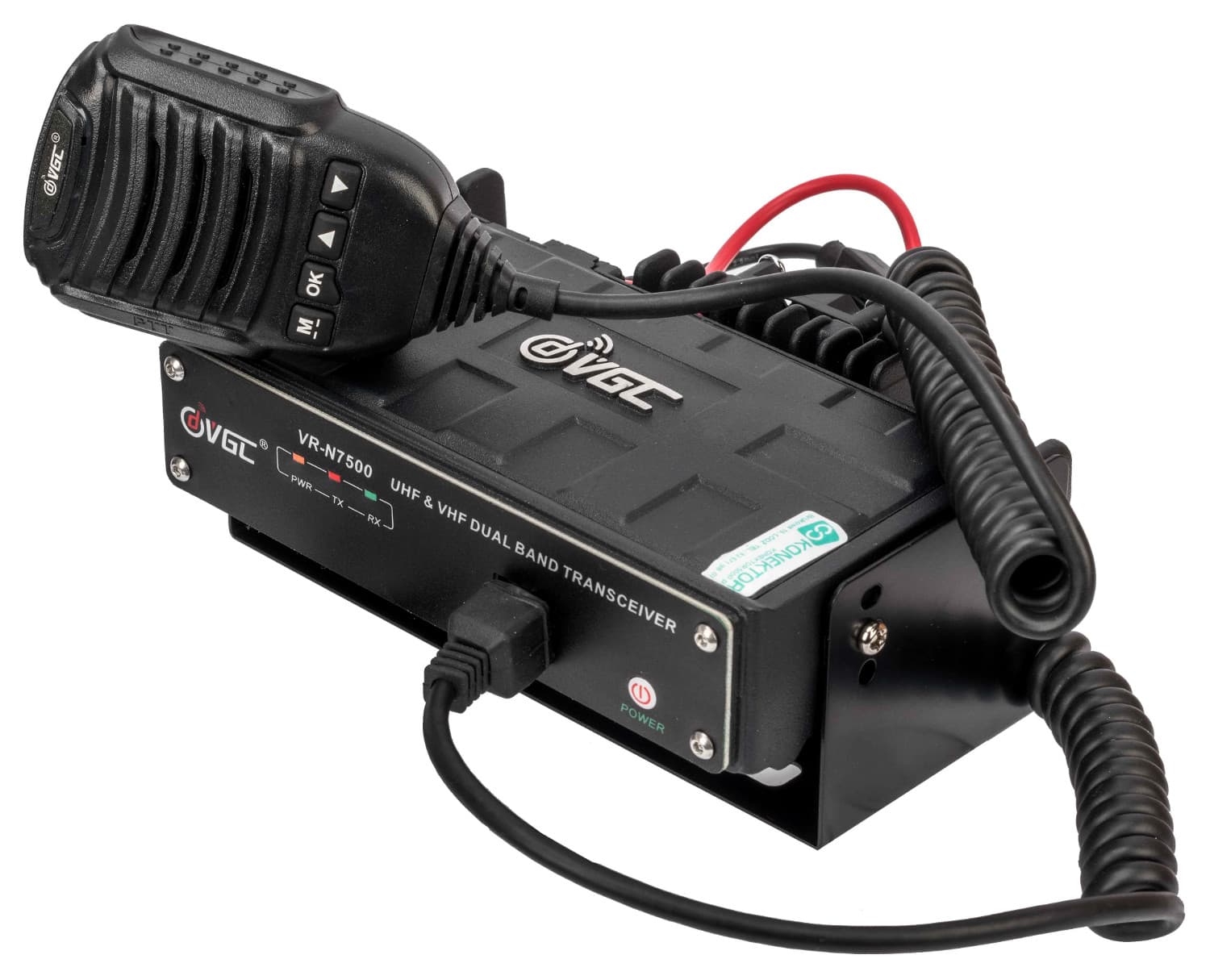 VGC VERO VR-N7500 nowoczesny kompaktowy radiotelefon VHF/UHF 50W, APRS - sterowanie przez smartfon Android/Apple - POLSKA INSTRUKCJA
