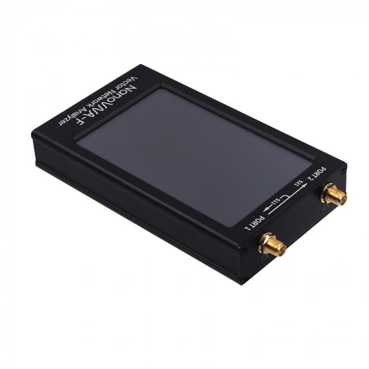 NanoVNA F + RF DEMO KIT analizator antenowy 50kHz - 1500MHz / duży dotykowy wyświetlacz 4.3", akumulator 5000mAh, płytka kalibracyjna, pełna polska instrukcja obsługi