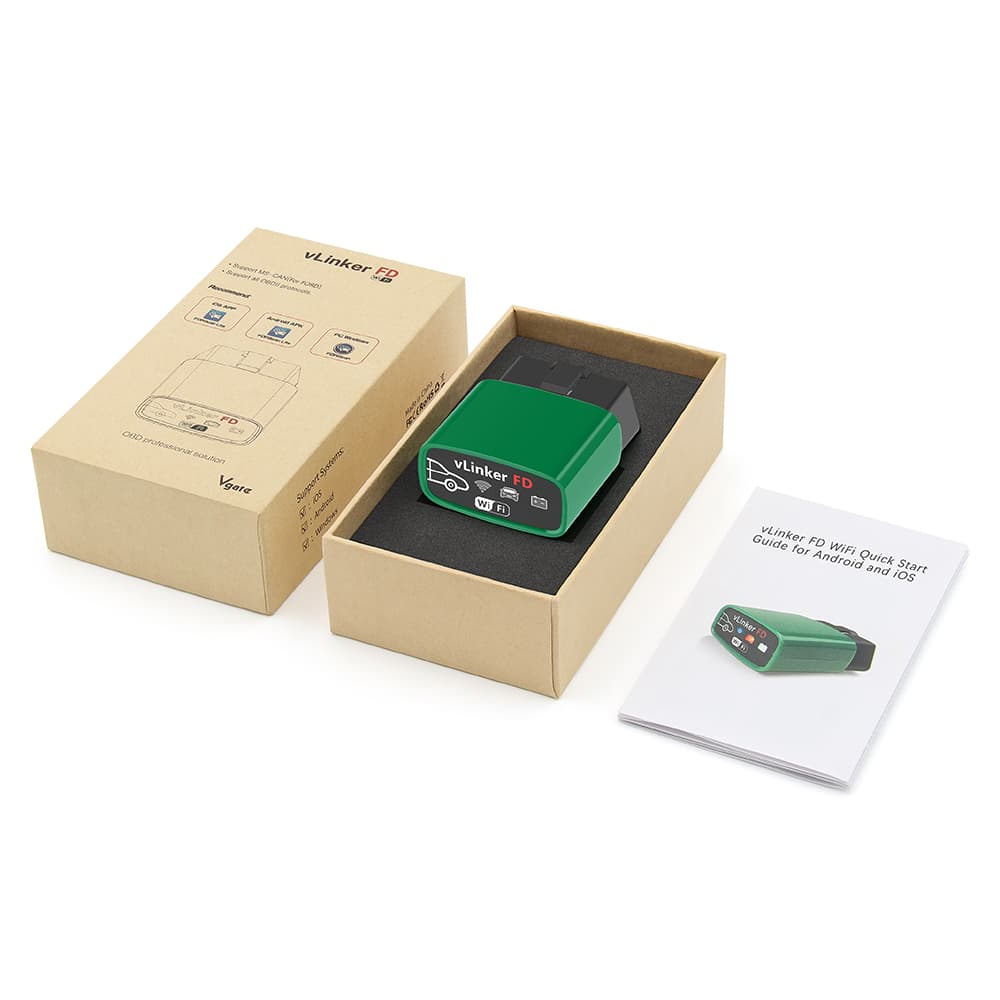 Vgate vLinker FD WIFI szybki interfejs diagnostyczny OBD-2 polecany do Ford, Mazda, Mercury, Lincoln (polecany do aplikacji FORScan) Łódź, Zbąszyńska 2