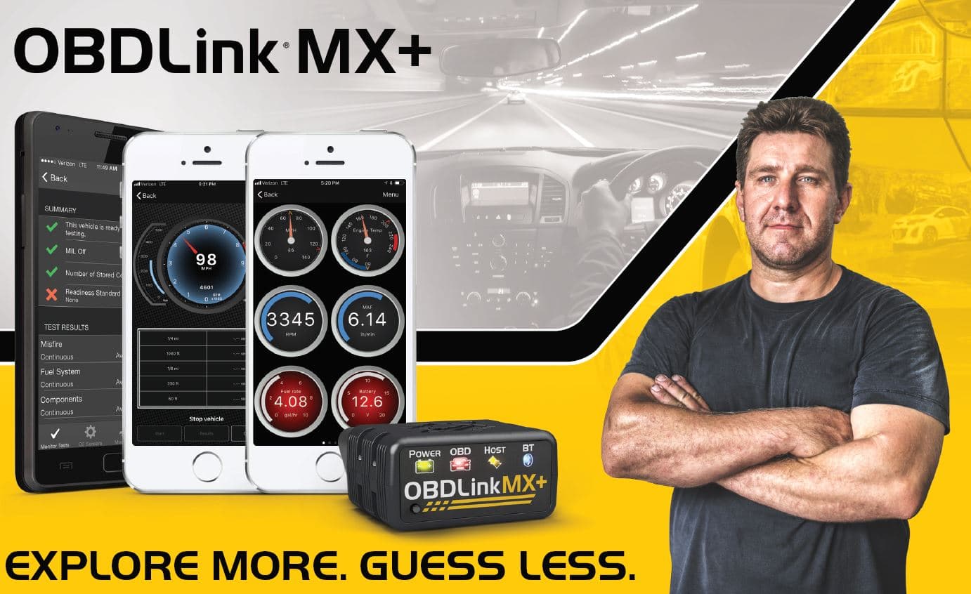 OBDLink MX+ najlepszy interfejs diagnostyczny OBD-2 + adapter 10pin do motocykli BMW MOTOSCAN