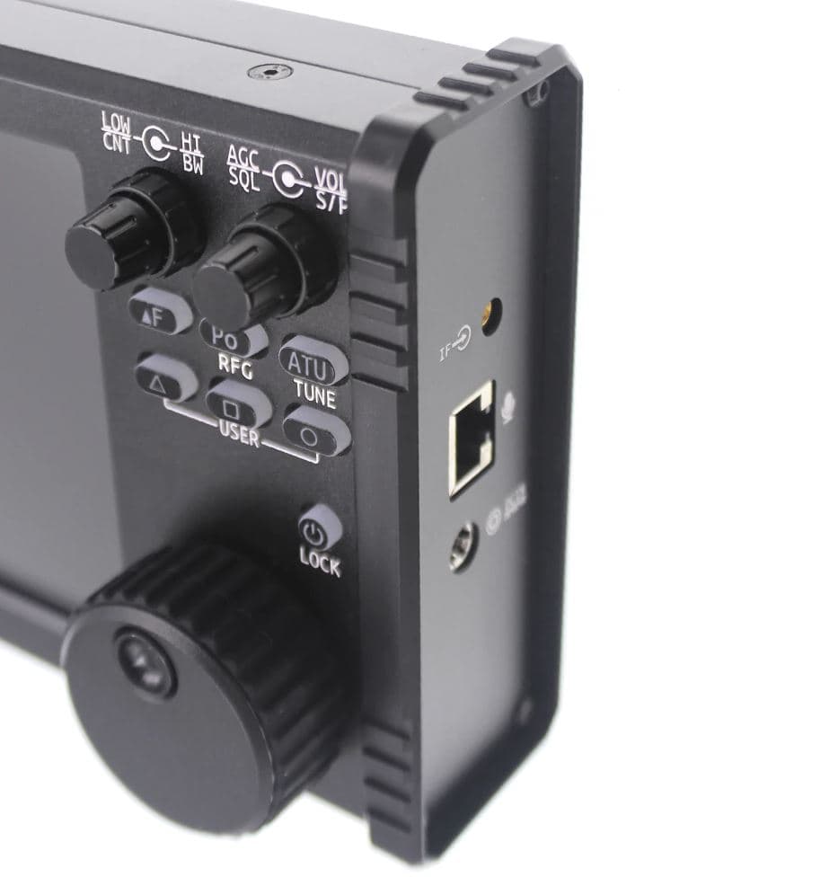 XIEGU G90 + GSOC radiotelefon amatorski HF 20W, SDR, ATU, kolorowy wyświetlacz, wodospad + panadapter