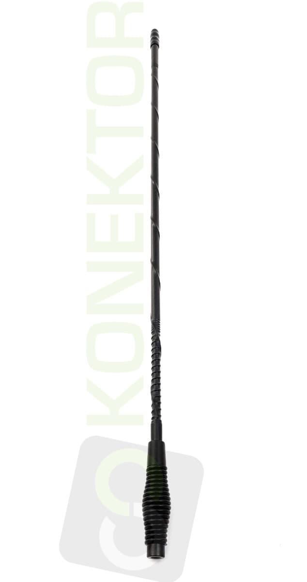 PIRAT V4 (nie świszczy) Oryginalna antena CB magnesowa helikalna 62cm magnes neodymowy kabel 5m