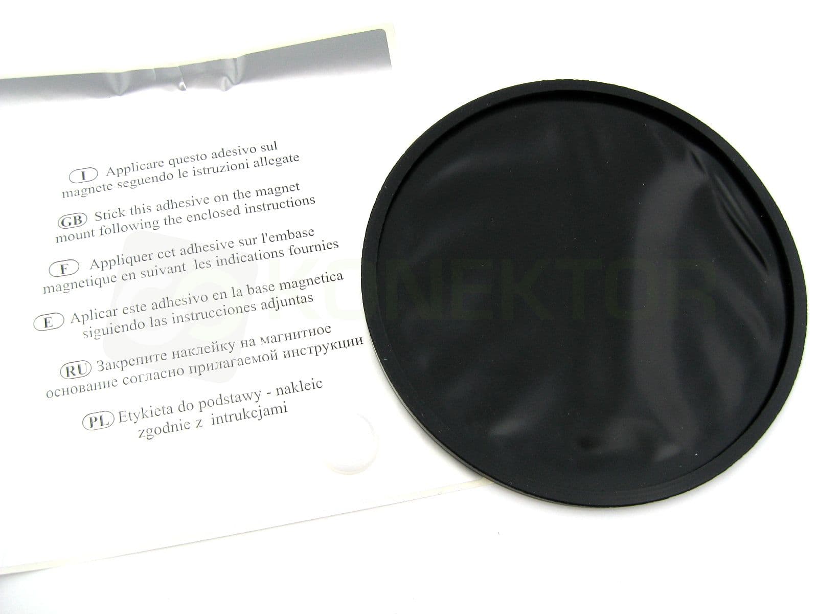 SIRIO MEGAWATT 4000 MAG 145 (magnes 16cm) Antena CB magnesowa 205cm dłuższy kabel 5m