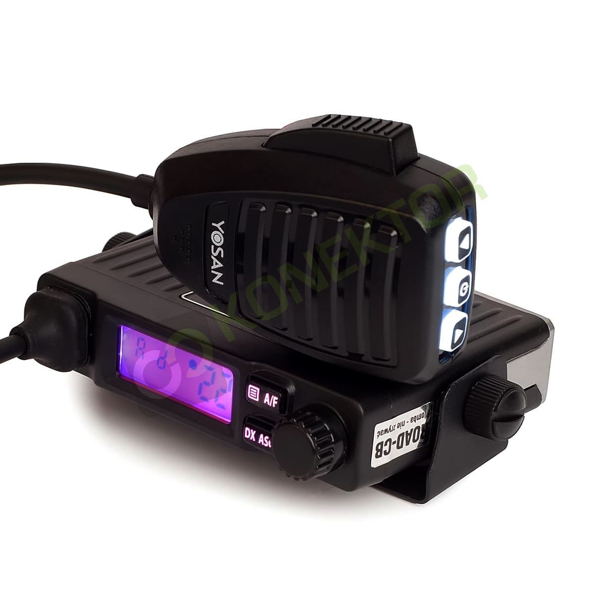 Yosan MICRO V2 + President Virginia antena 50cm dyskretny zestaw CB radio