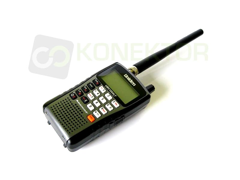 Skaner UNIDEN UBC125XLT + antena szerokopasmowa Magnum Scan Stick 2000 (CB radio, pasmo lotnicze+wojskowe, UHF, VHF) UBC 125 XLT