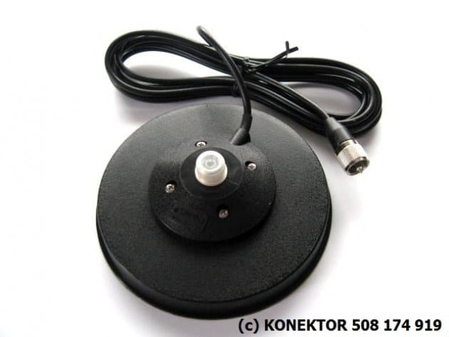 SIRIO TURBO 800 PL + magnes 16cm SIRIO Antena CB magnesowa 84cm kabel 3,60m