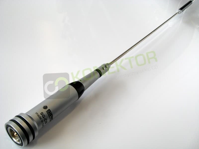SIRIO SG-CB 1000 (SGCB1000) + SIRIO MAG 145 PL Antena CB magnesowa 100cm dłuższy kabel 6 metrów
