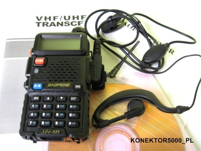 Baofeng UV-5R (UV5R) duobander + kabel do programowania