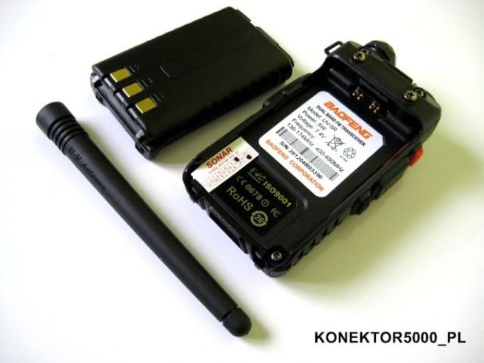 Baofeng UV-5R (UV5R) duobander + kabel do programowania