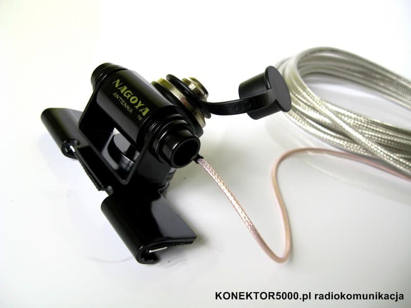 Nagoya RB-700 uchwyt bagażnikowy + okablowanie Nagoya - supercienki kabel 35cm + niskostratny 465cm