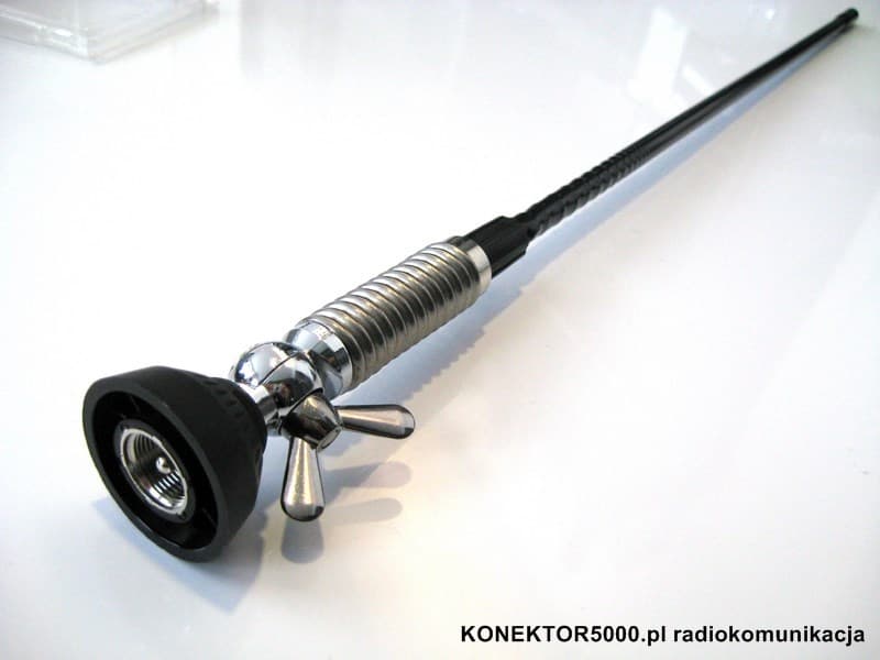 SIRIO T-3 27 (T3 27) wersja z adapterem PL, antena CB helikalna DV/PL, bez okablowania