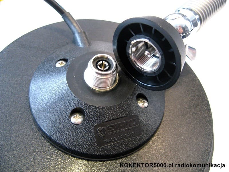 SIRIO T-3 27 (T3 27) wersja z adapterem PL, antena CB helikalna DV/PL, bez okablowania