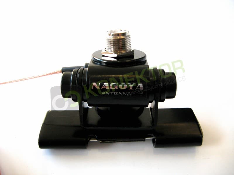 Nagoya RB-700 uchwyt bagażnikowy + okablowanie TFL-316 supercienki kabel 2.35mm długość 6m + wtyk UC-1 do radia