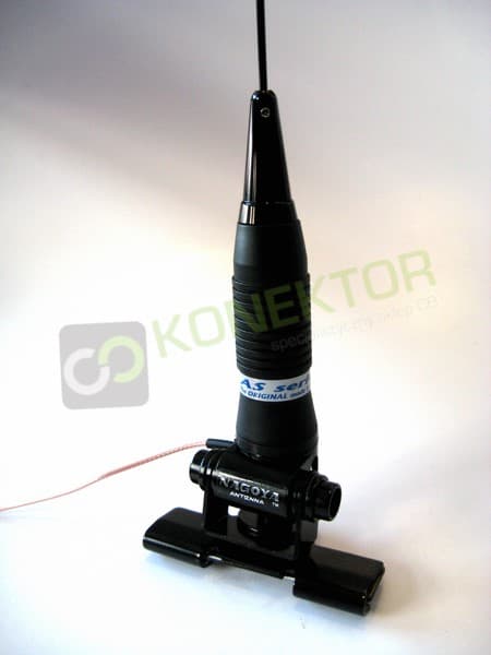 Nagoya RB-700 uchwyt bagażnikowy + okablowanie TFL-316 supercienki kabel 2.35mm długość 6m + wtyk UC-1 do radia