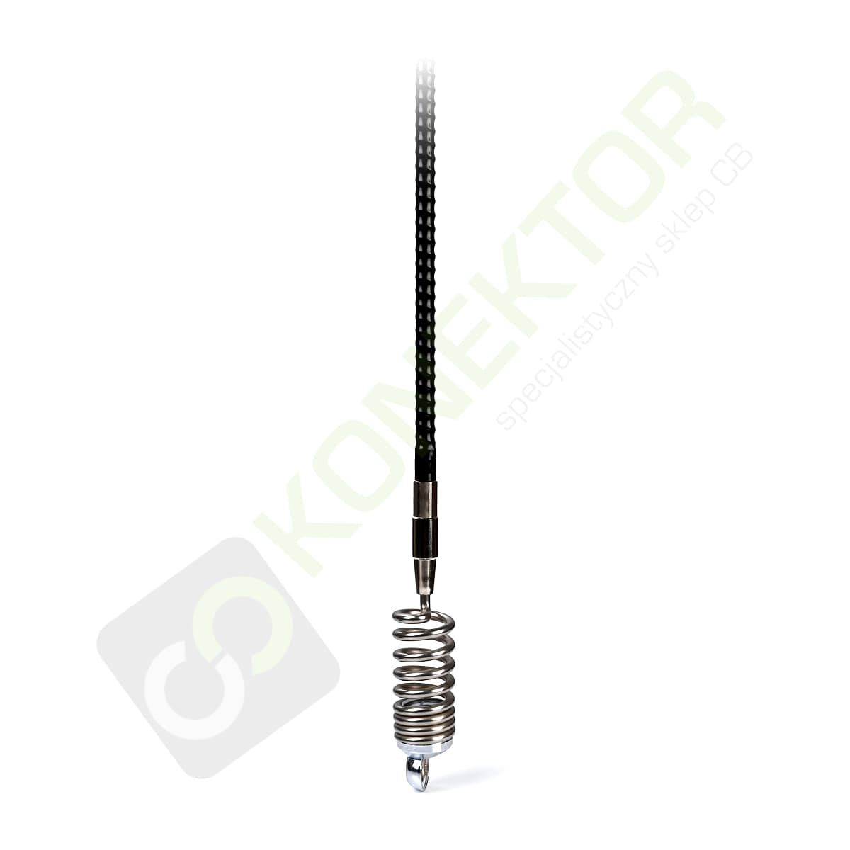 SIRIO DELTA 27 Antena CB helikalna montażowa (do montażu) 95cm kabel 4m + uchwyt RELINGOWY