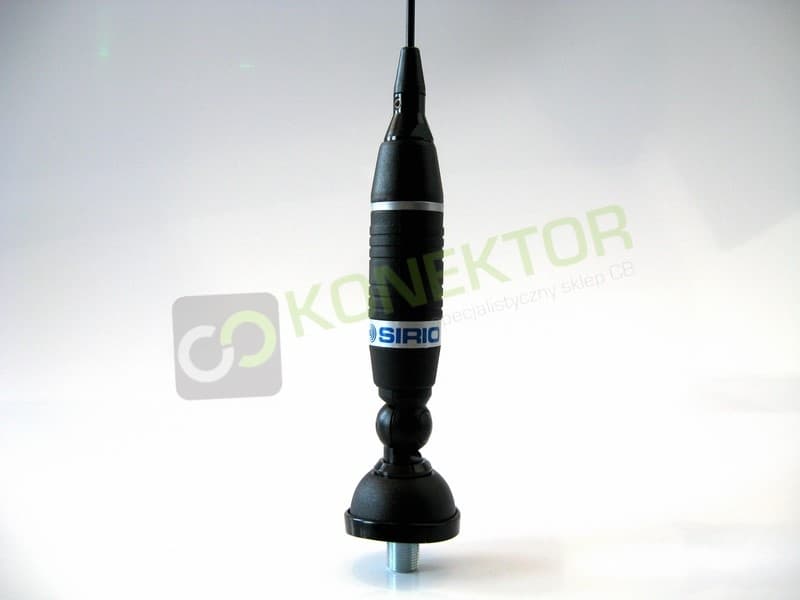 SIRIO OMEGA 27 Antena CB 95cm kabel 4m + UCHWYT KLAPOWY SF-40