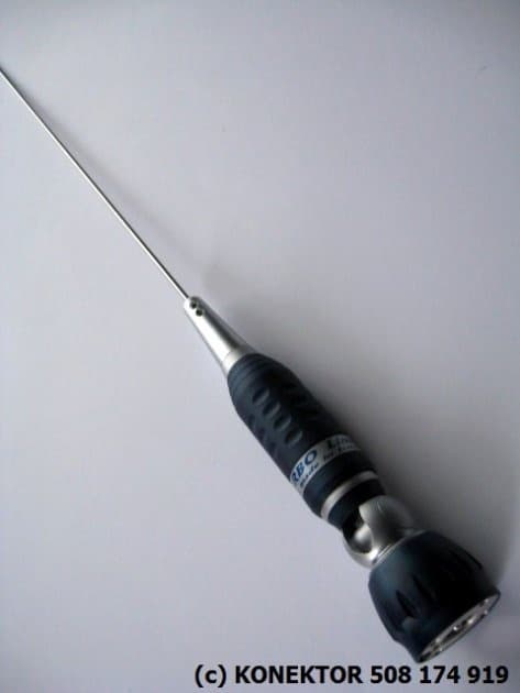SIRIO TURBO 2000 z kablem 4m Antena CB montażowa 145cm (szybkie pochylanie)