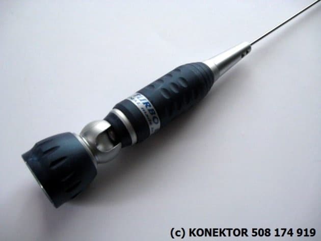 SIRIO TURBO 2000 z kablem 4m Antena CB montażowa 145cm (szybkie pochylanie)