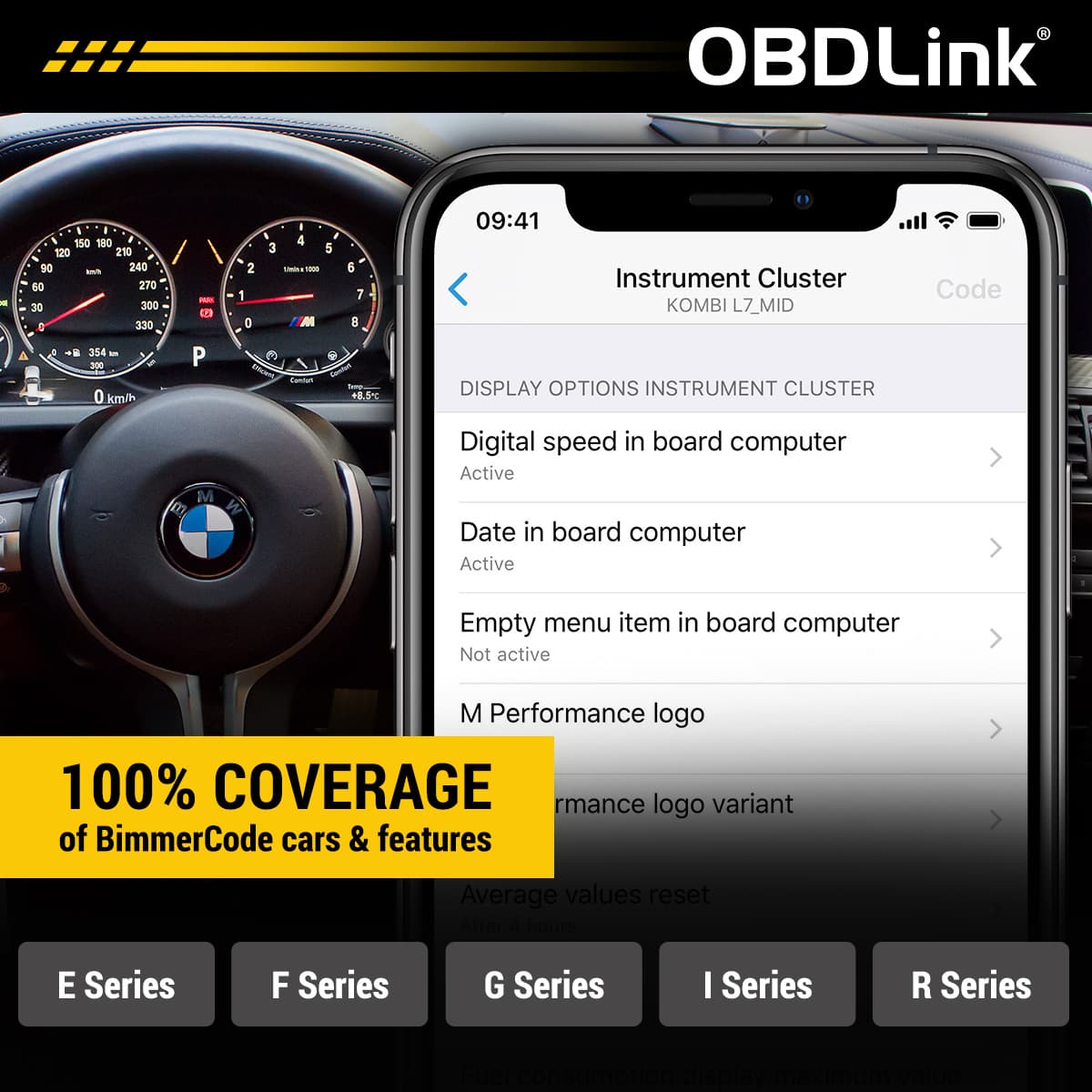 OBDLink CX interfejs diagnostyczny do BMW MINI adapter OBD-2 Android/iOS - polecany do BimmerCode BimmerLink