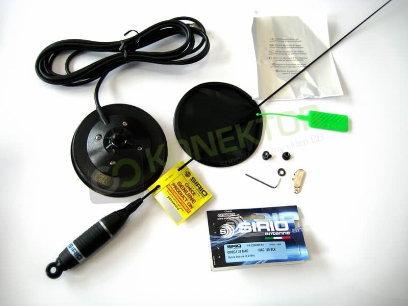 Yosan MICRO V2 + Sirio Omega 27 MAG 125 antena CB 95cm dobry zestaw CB radio