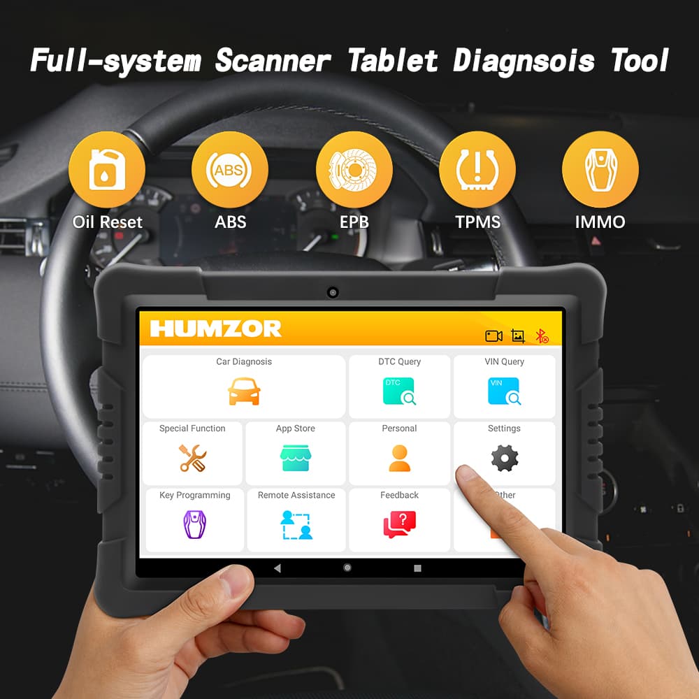 NEXZDAS PRO profesjonalny interfejs diagnostyczny OBD-2 - 100% legalny - warsztatowy - obsługa 85 marek, tablet 9.6", polski język