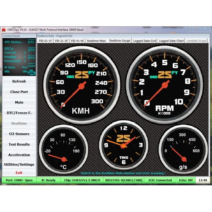 ELM 327 V1.5 z kablem USB do komputera INTERFEJS DIAGNOSTYCZNY, odczyt błędów komputera - WSZYSTKIE MARKI SAMOCHODÓW adapter bluetooth OBD II - Łódź, Zbąszyńska 2