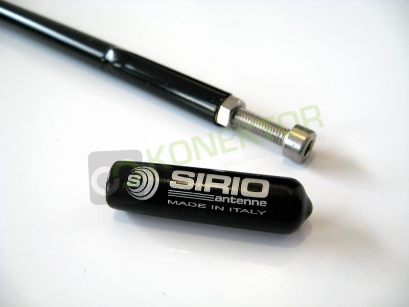 MIDLAND 88 + SIRIO T-3 27 Antena CB helikalna montażowa 62cm kabel 4m zestaw CB radio