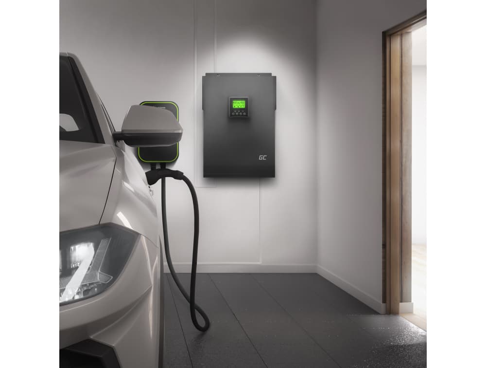 Przetwornica solarna 3000W Green Cell falownik z kontrolerem MPPT 80A / 48VDC / 230VAC CZYSTY SINUS - PV18-3048