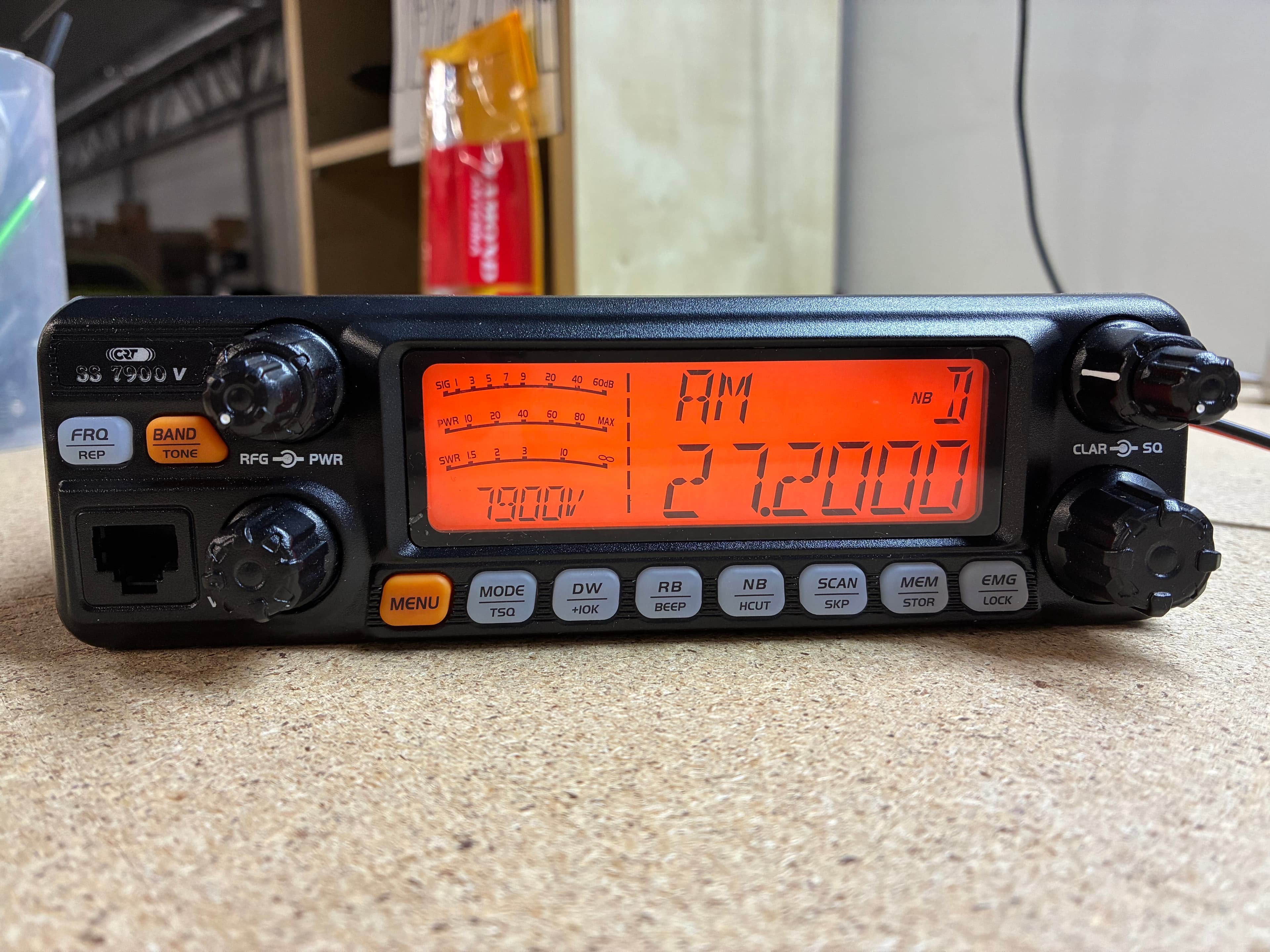 PRZECENA!! SUPERSTAR CRT 7900 V TURBO AM/FM/SSB 60W wersja Export 26-30MHz CTCSS/DTMF, NRC, VOX