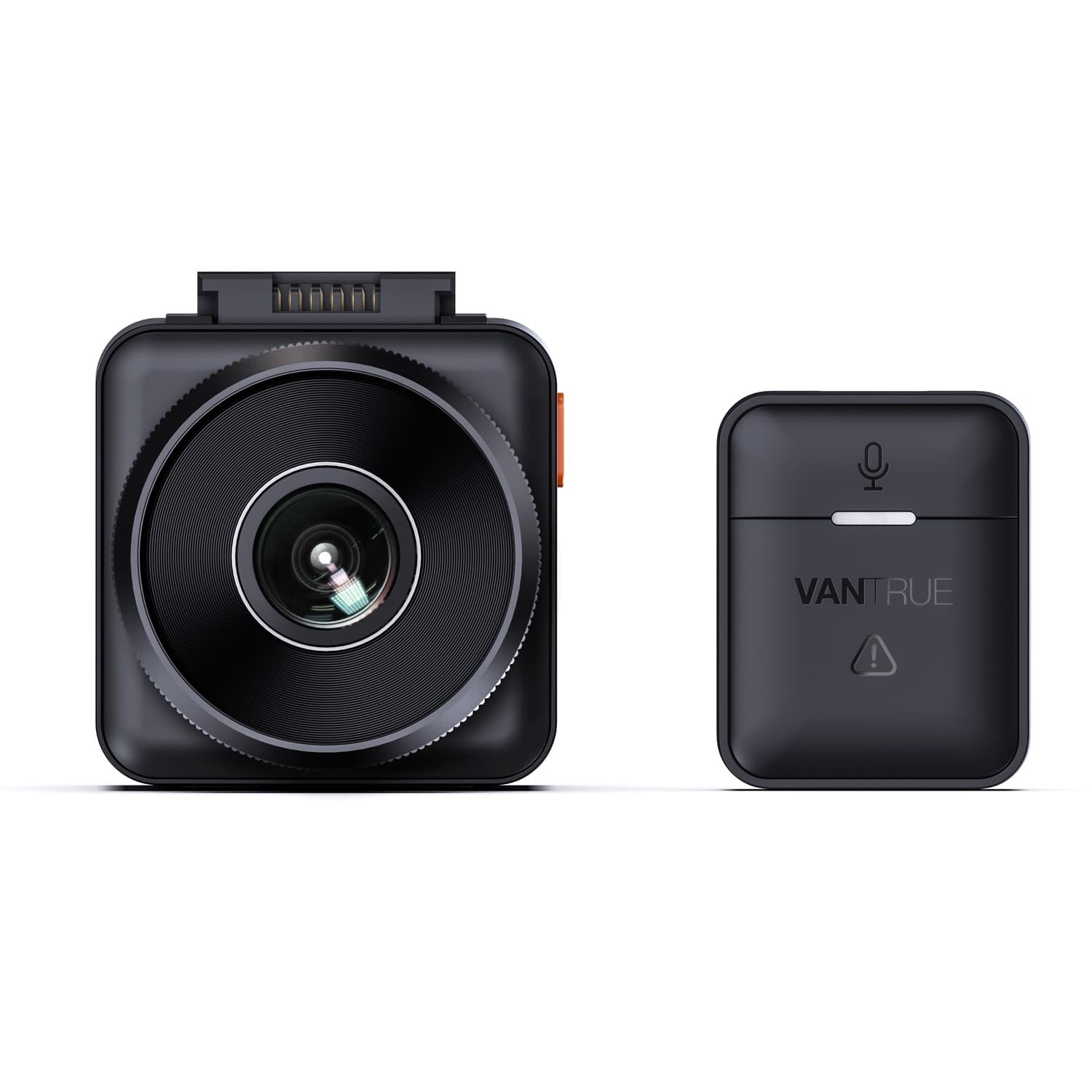 VANTRUE E1 2.7K Ultra HD wideorejestrator samochodowy + pilot sterujący w zestawie - kamera samochodowa Vantrue Element 1