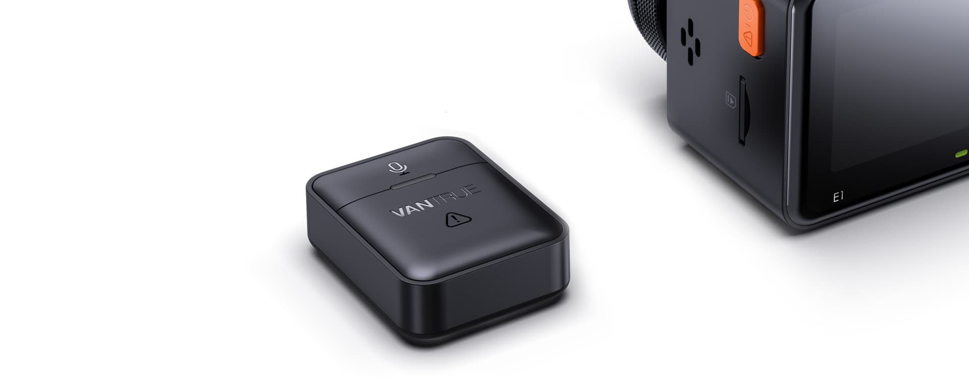 VANTRUE E1 2.7K Ultra HD wideorejestrator samochodowy + pilot sterujący w zestawie - kamera samochodowa Vantrue Element 1