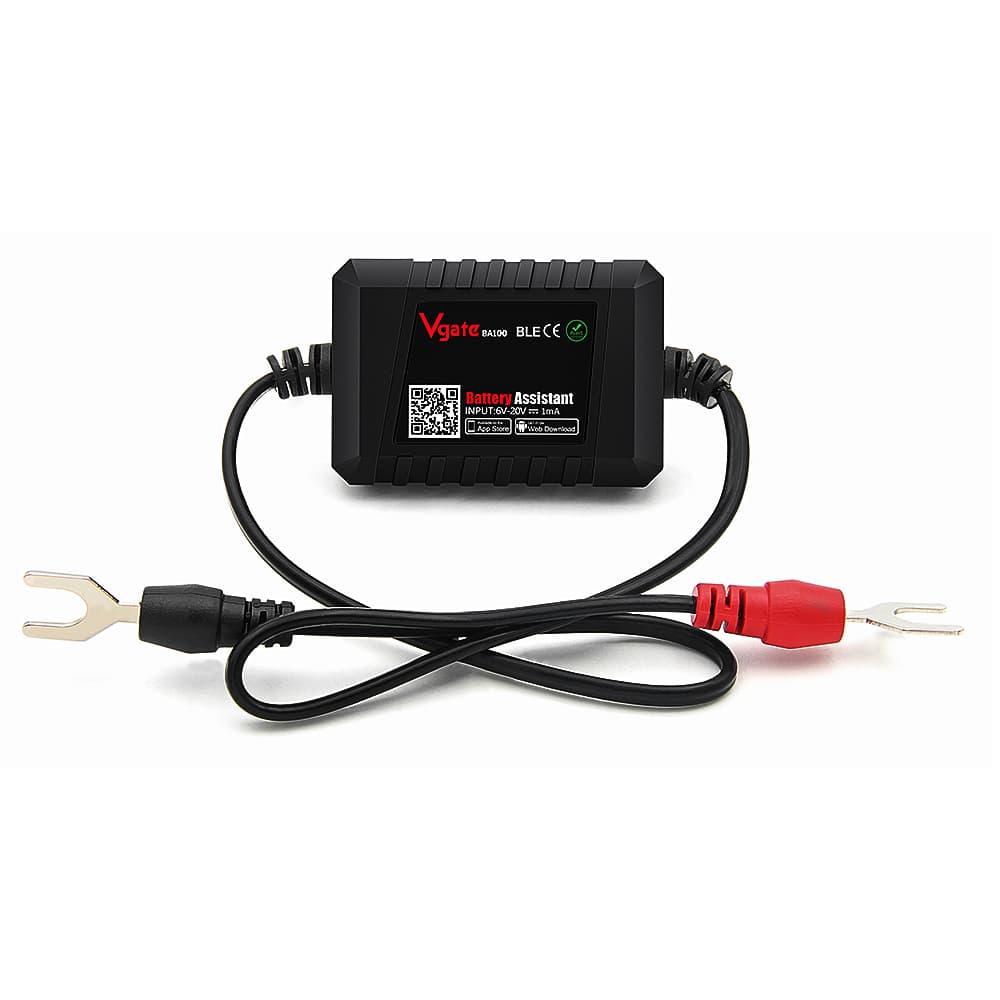 Vgate BA100 tester akumulatorów 6V / 12V na smartfona - test ładowania, pod obciążeniem, żywotności itd. POLSKIE MENU