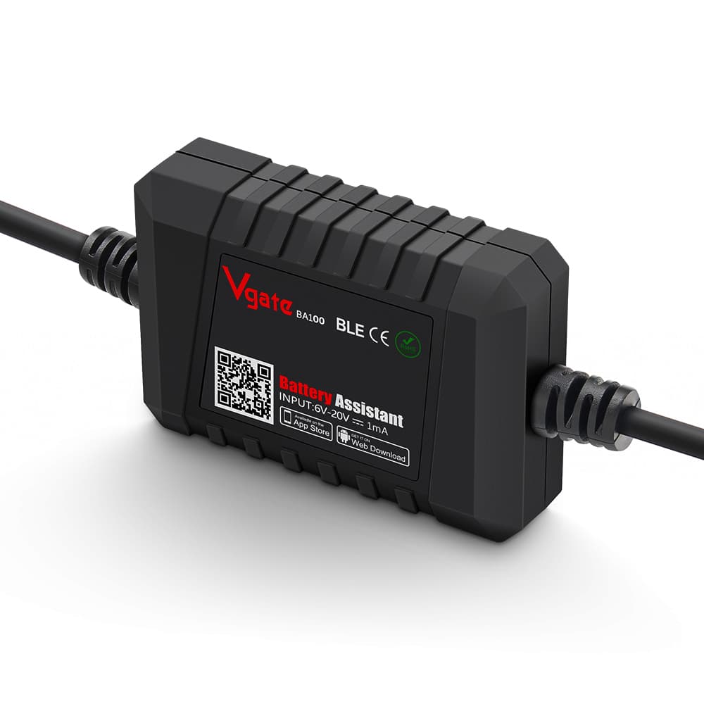 Vgate BA100 tester akumulatorów 6V / 12V na smartfona - test ładowania, pod obciążeniem, żywotności itd. POLSKIE MENU
