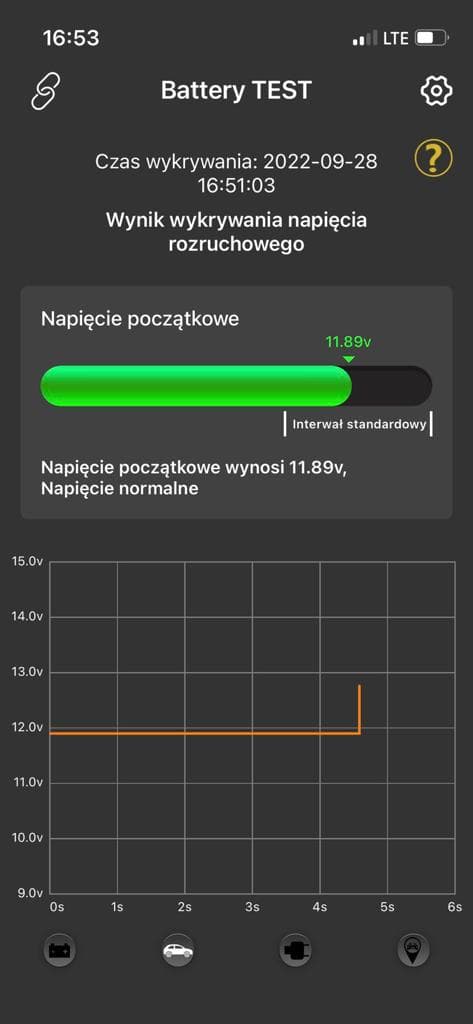 Vgate BA100 tester akumulatorów 6V / 12V na smartfona - test ładowania, pod obciążeniem, żywotności itd. POLSKIE MENU