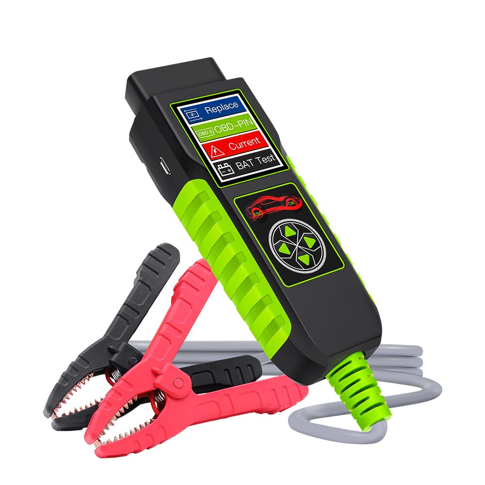TOPDIAG BT400 PowerTool 4 in1 samochodowy tester zasilania (test baterii, podtrzymanie napięcia, piny OBD2, pobór prądu), POLSKIE MENU