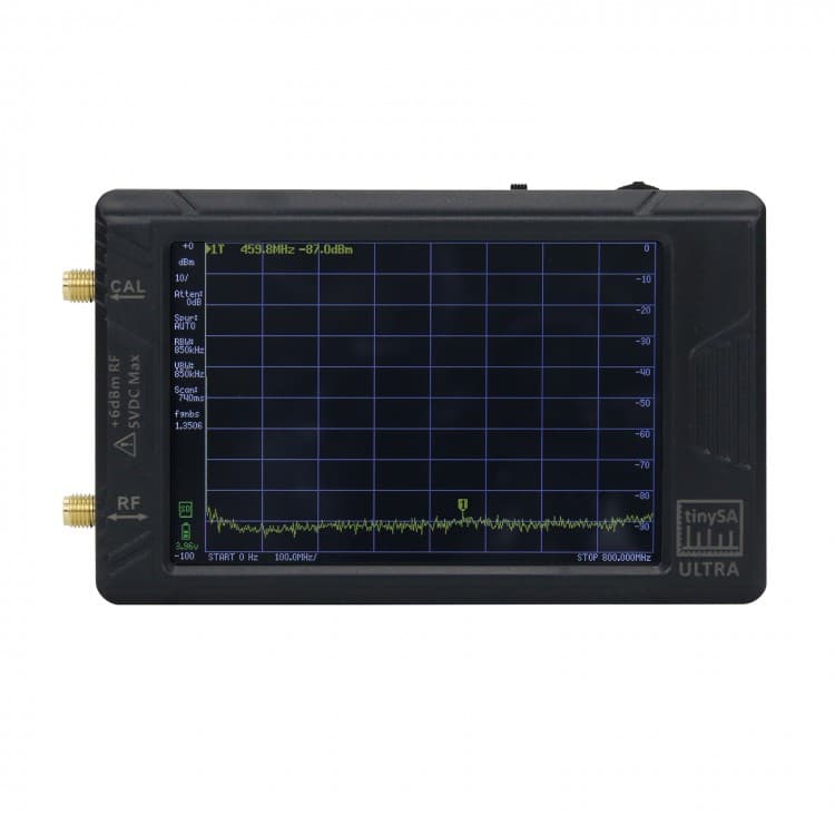 TinySA ULTRA Spectrum Analyzer przenośny analizator widma 100kHz-5,3GHz, generator sygnału, duży wyświetlacz 4"