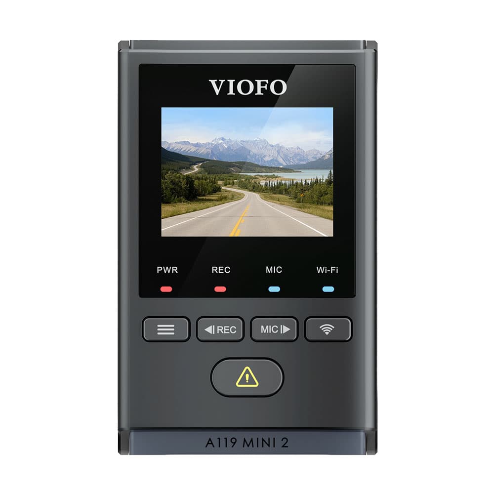 VIOFO A119 MINI 2 najmniejsza kamera samochodowa Viofo 2K HDR GPS, Sony Starvis 2, G-sensor, mikrofon, Wi-Fi, BT