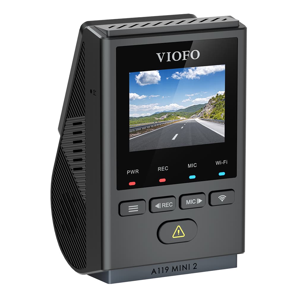 VIOFO A119 MINI 2 najmniejsza kamera samochodowa Viofo 2K HDR GPS, Sony Starvis 2, G-sensor, mikrofon, Wi-Fi, BT