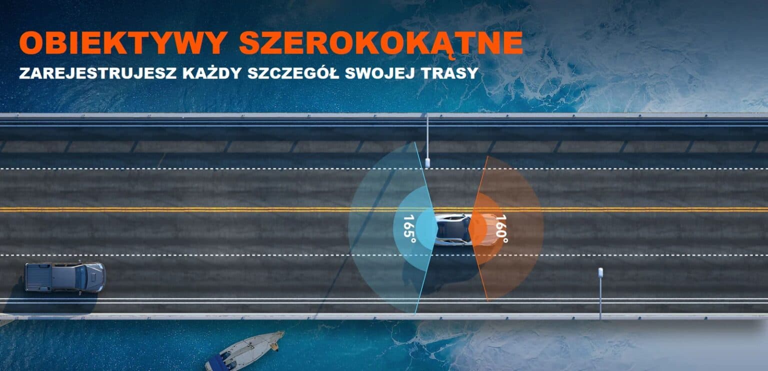 VANTRUE S1 PRO 2CH wideorejestrator samochodowy (1944P+1080P 30FPS) - kamera samochodowa przód + tył Vantrue Sonnet 1 Pro