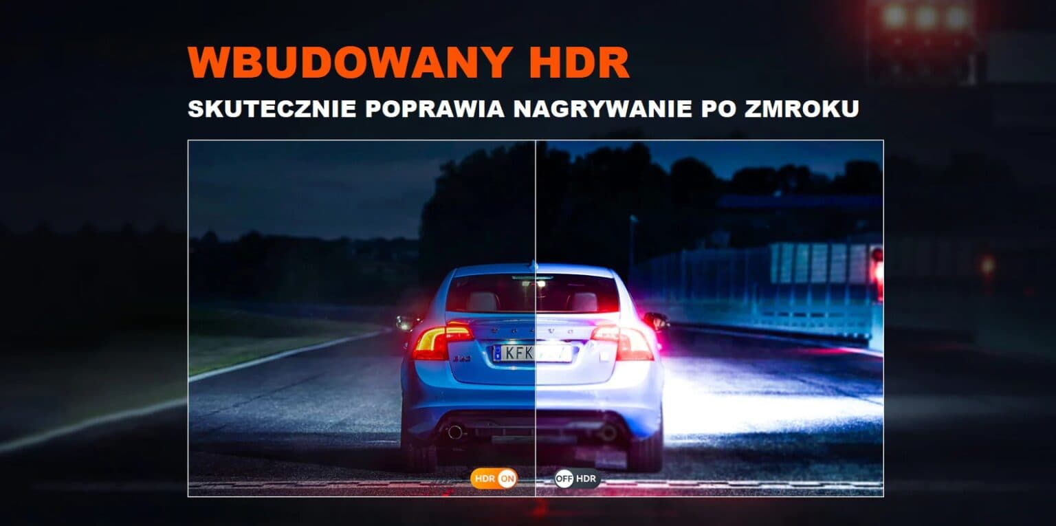 VANTRUE S1 PRO 2CH wideorejestrator samochodowy (1944P+1080P 30FPS) - kamera samochodowa przód + tył Vantrue Sonnet 1 Pro