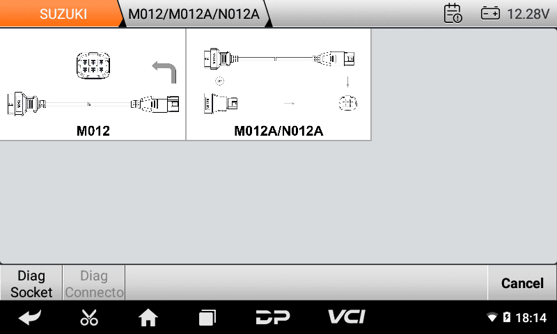 OBDSTAR iSCAN SUZUKI interfejs diagnostyczny do motocykli Suzuki