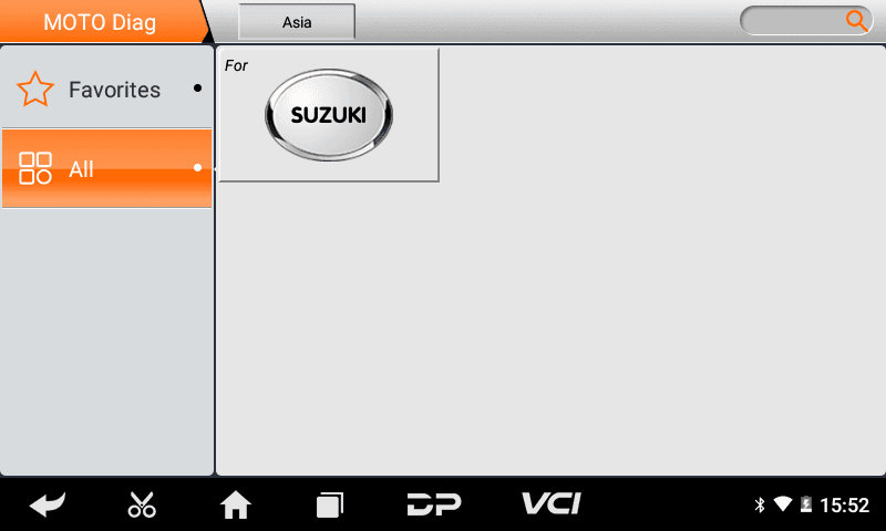 OBDSTAR iSCAN SUZUKI interfejs diagnostyczny do motocykli Suzuki