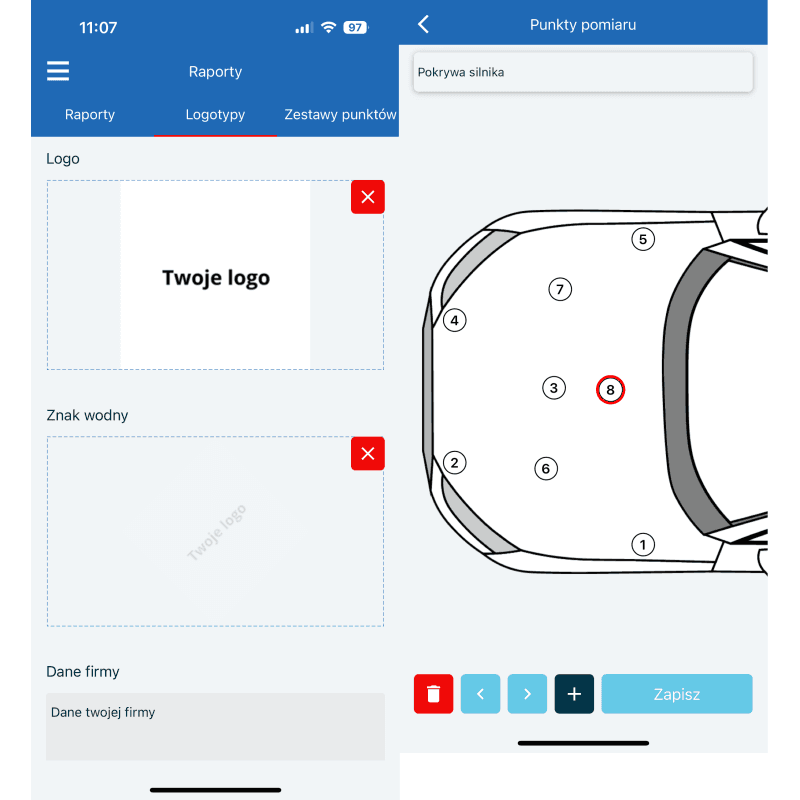 NexPTG Professional zaawansowany miernik grubości lakieru + BT 4.0 iOS / Android (stal/stal ocynkowana/aluminium)