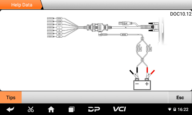 OBDSTAR iSCAN YAMAHA interfejs diagnostyczny do motocykli Yamaha