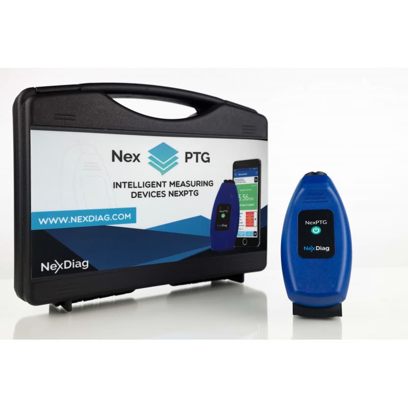 NexPTG Professional zaawansowany miernik grubości lakieru + BT 4.0 iOS / Android (stal/stal ocynkowana/aluminium)