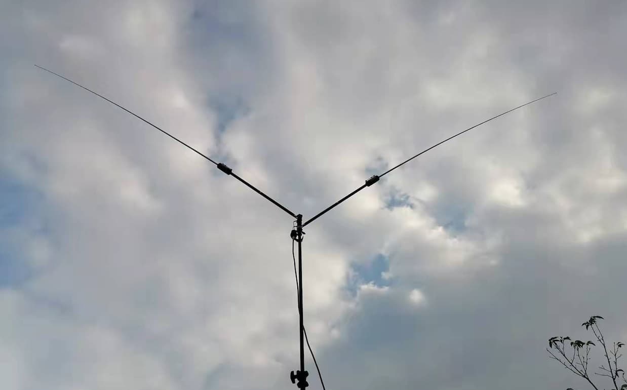 JNCRadio JPC-7 DP antena HF przenośna 7-50MHz - idealna do aktywacji SOTA POTA Field Day ogród działka wakacje