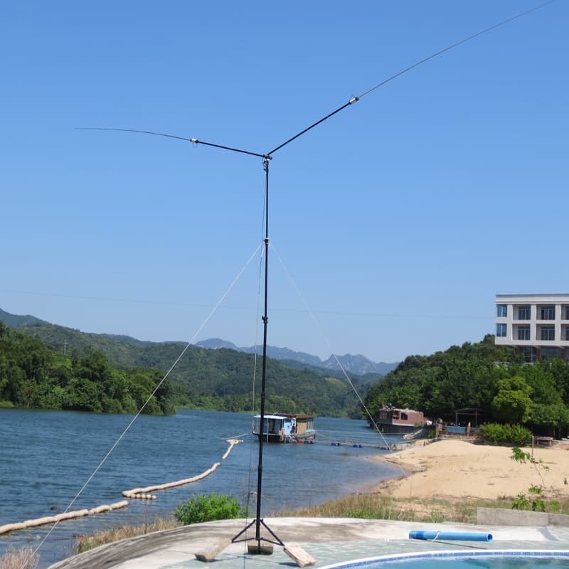 JNCRadio JPC-7 DP antena HF przenośna 7-50MHz - idealna do aktywacji SOTA POTA Field Day ogród działka wakacje