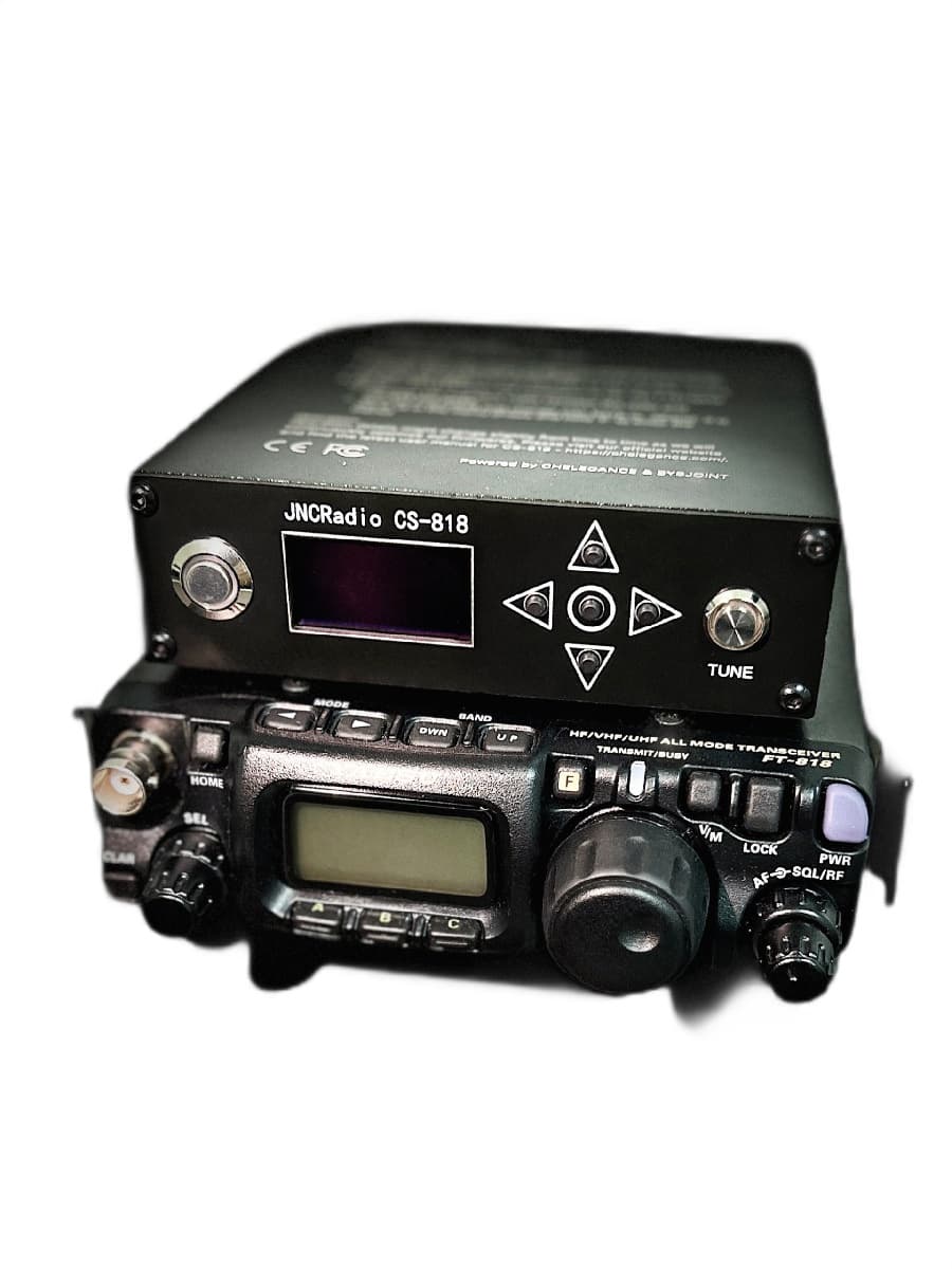 JNCRadio CS-818 skrzynka antenowa 1.8-54MHz / 30W, integracja z Yaesu FT-817 / FT-818, tuner antenowy z baterią - również do Icom IC-705