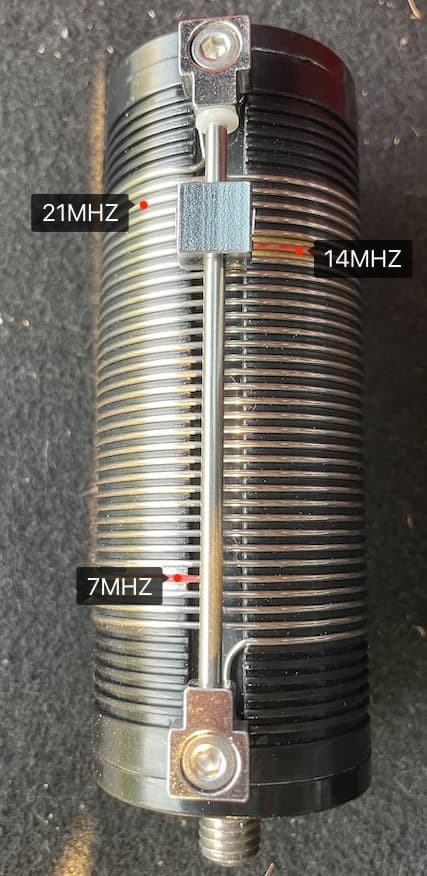 JNCRadio JPC-7 DP antena HF przenośna 7-50MHz - idealna do aktywacji SOTA POTA Field Day ogród działka wakacje