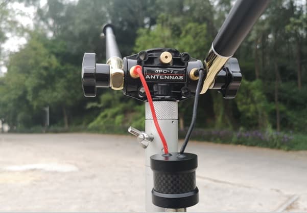 JNCRadio JPC-7 DP antena HF przenośna 7-50MHz - idealna do aktywacji SOTA POTA Field Day ogród działka wakacje